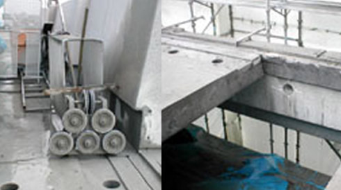 ワイヤーソーイング工事