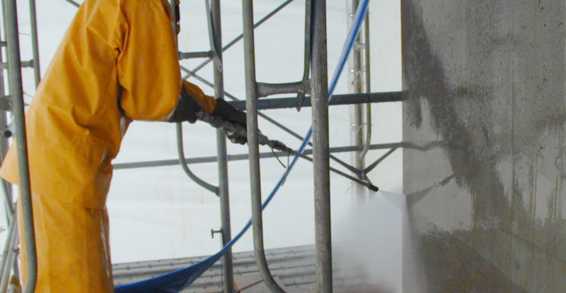 コンクリート表面処理及びはつり工事